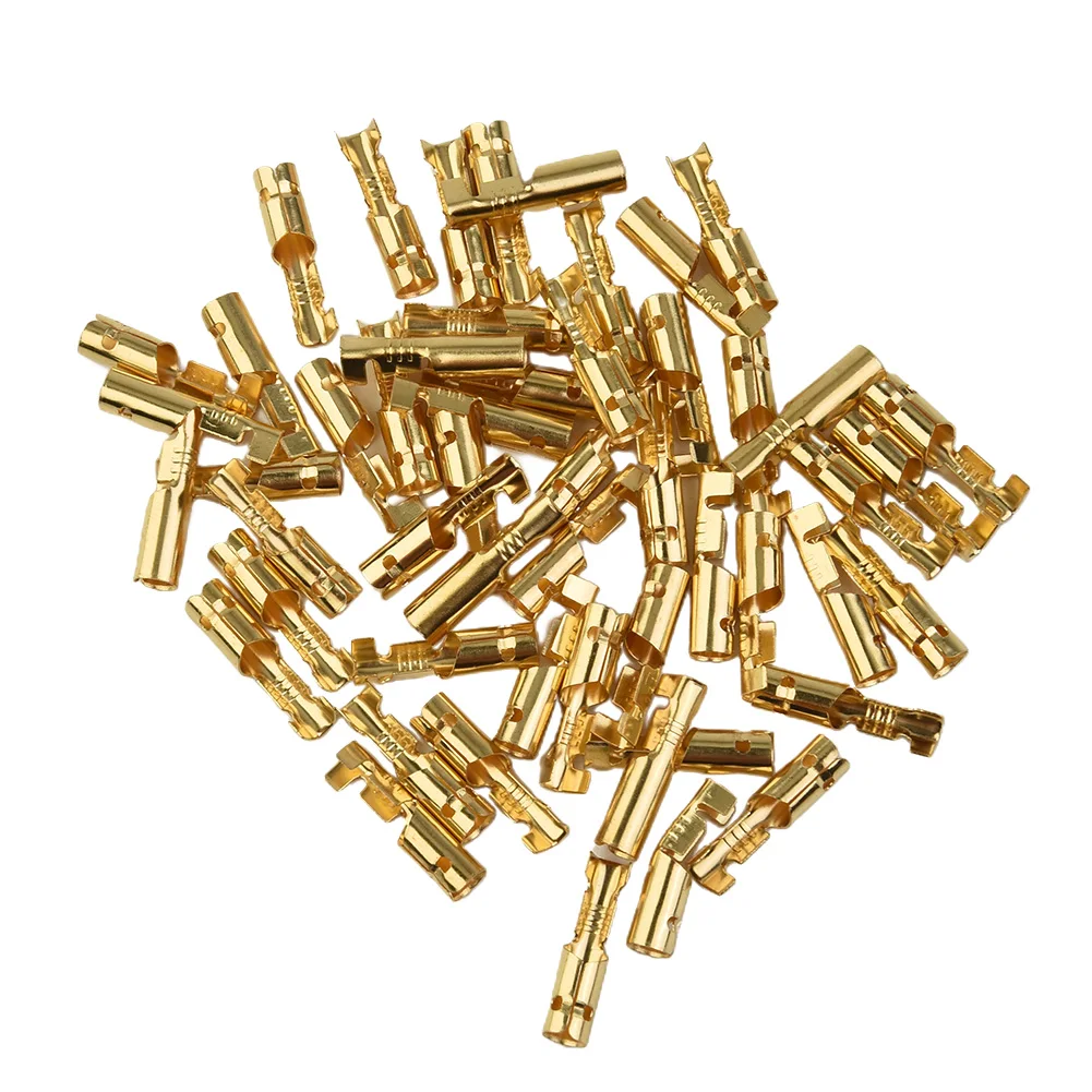 

200pcs Car Bullet Terminals 3.9mm Male Female Electric Cable Wire Connector Socket Classic Terminal With Insulation Sheath