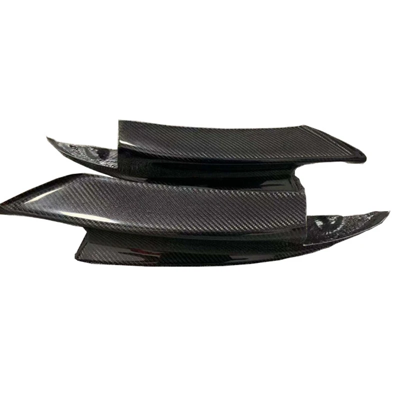 

Carbon Fiber Front Bumper Lip Angle Diffuser Splitter Spoiler Scratch Protector for-BMW E90 E92 M3 2008-2014