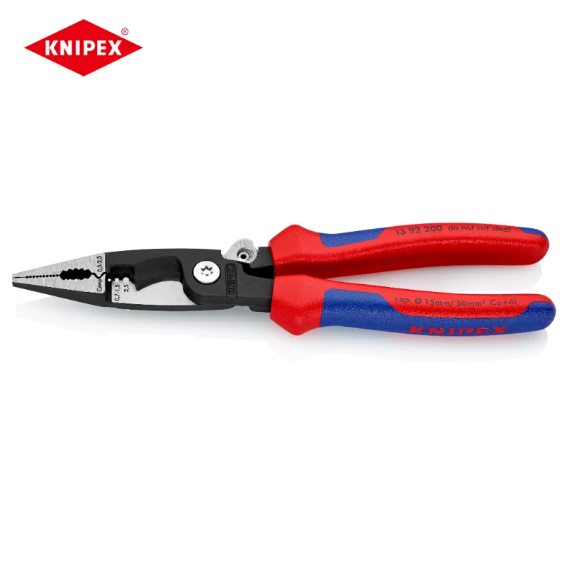 Pinze A Becchi Knipex Per Il Taglio Di Cavi, Spelatura E Crimpatura Pinze Per Cavi Per Impianti Elettrici 13 92 200
