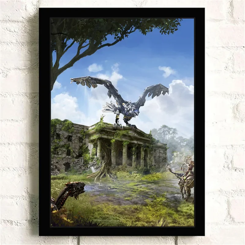 Horizon-Zero-Dawn-Game-Artwork-Print-Art-Canvas-Poster-for-Living-Room ...
