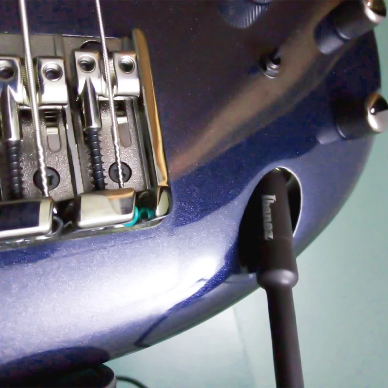 Ibanez Guitar Cable 3 metre Straight or Right-Angle Plug Copper Core Low-Latency Noise-Reducing Audio Cable Japan Original