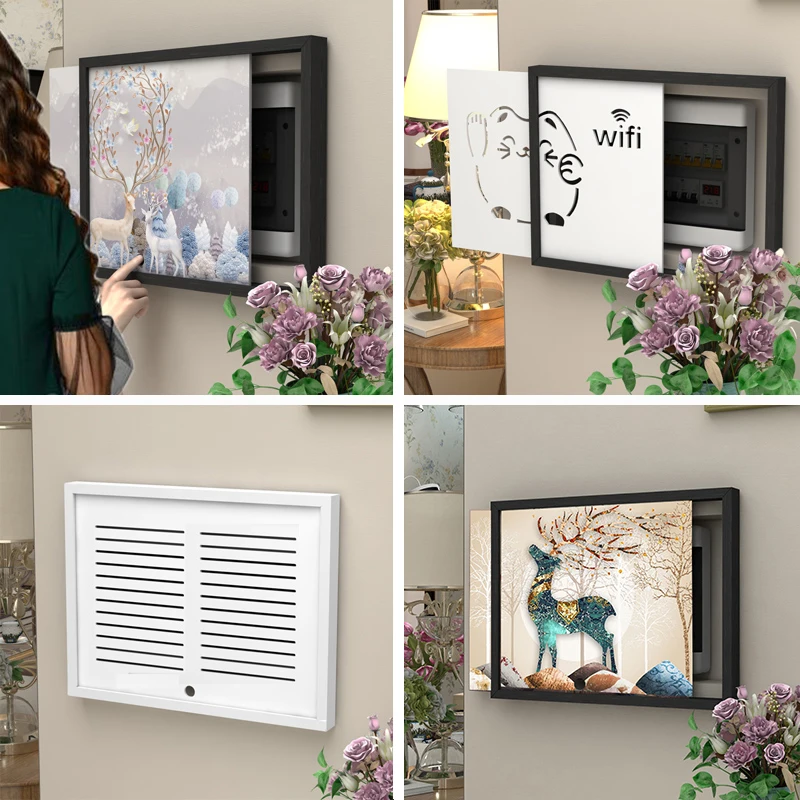 Electronic Meter Box Decorative Drawing Boxes The Main Switch Power Shelters Decortive Paintings