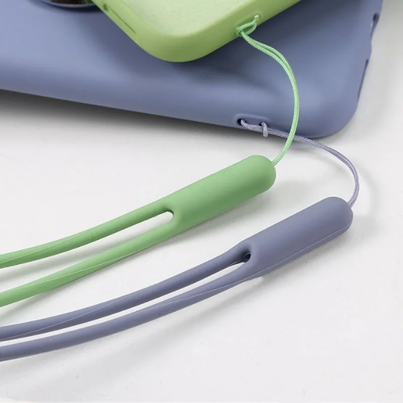 Silicone Charm Wrist Strap Lanyard for Phones, Cameras, and Keys