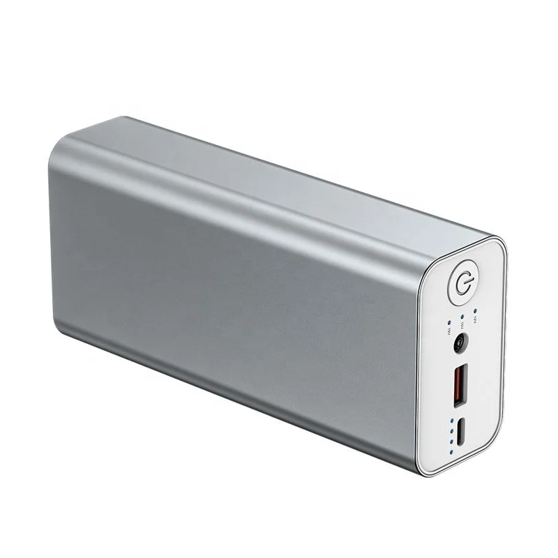 미니 65W PD 고속 충전 UPS 파워 스테이션 노트북 및 휴대용 컴퓨터용 충전기 30000mAh 19v 12v 파워 뱅크