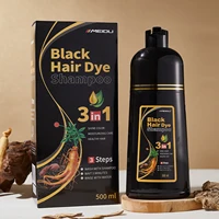 Shampoo colorant capillaire Meidu 3 en 1, facile à utiliser, hydratant et sain pour les cheveux, crée une couleur naturelle, coloration rapide pour hommes et femmes 1