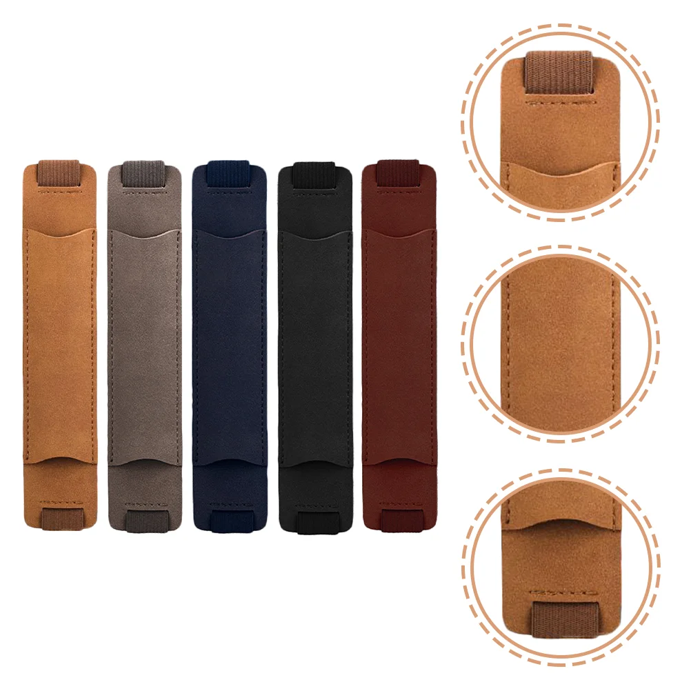 

Bussiness Elastic Band Notebook PU Pen Holders Pen Pouch Pen Holders With Elastic Band Pen Elastic Belt