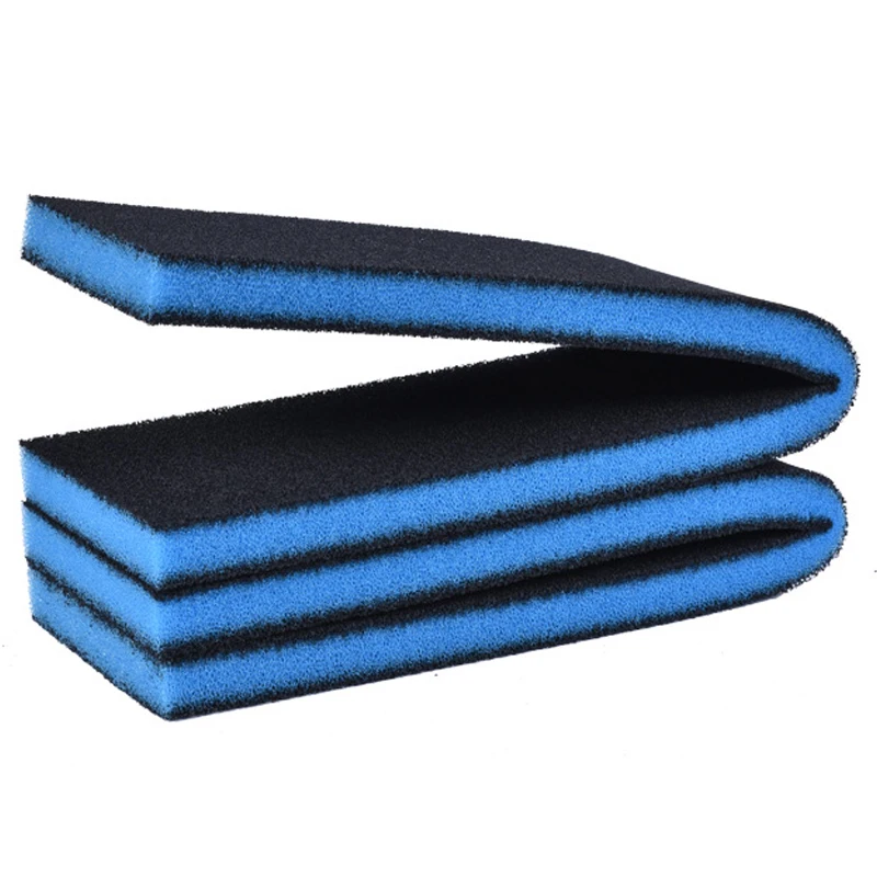 Activated Carbon Filter Media Aquarium Bio-Sponge Cotton High-density Water Purification Fish Tank Sponge Aquarium Accessories