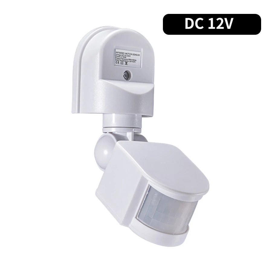 Automatic Infrared Motion Sensor with 180° Rotation