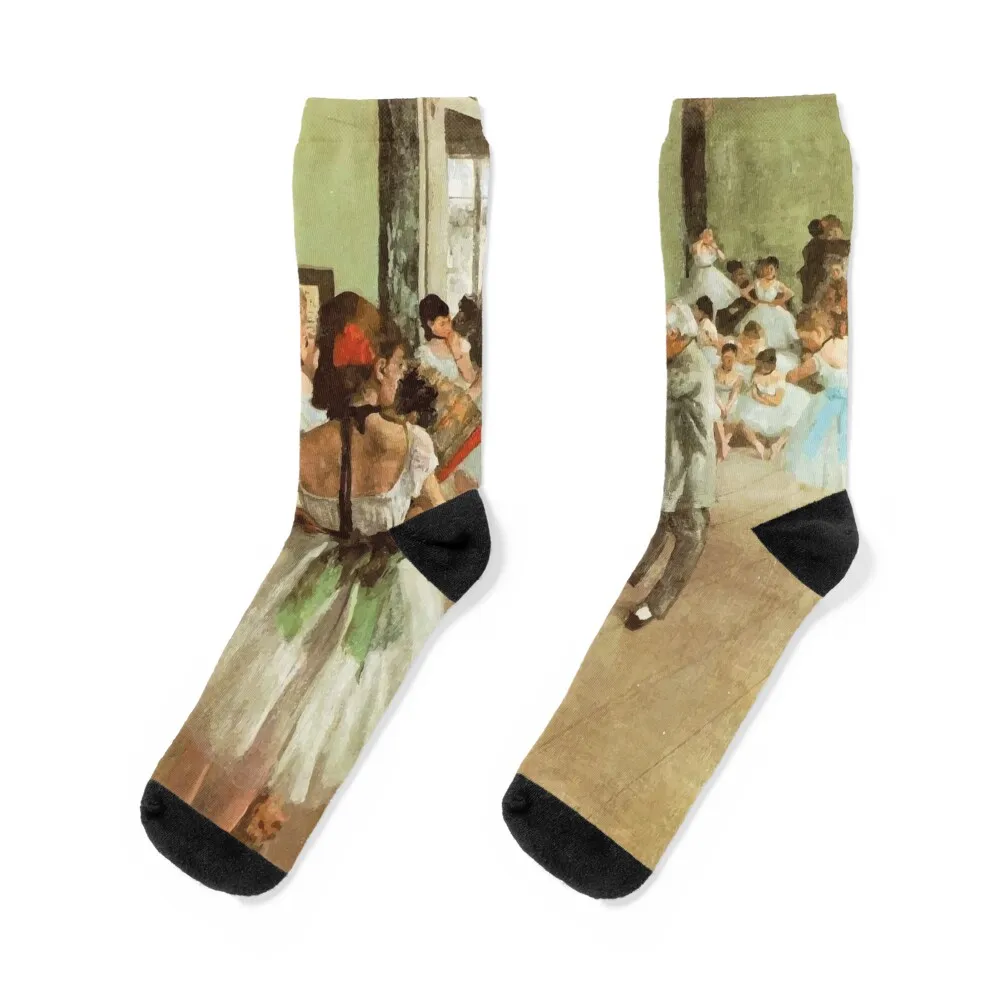 

Degas - The Dance Class Socks hiking gift Men's Socks Luxury Women's