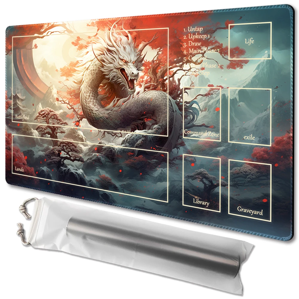 

Легендарный игровой коврик для настольных игр TCG, размер 60 х35 см