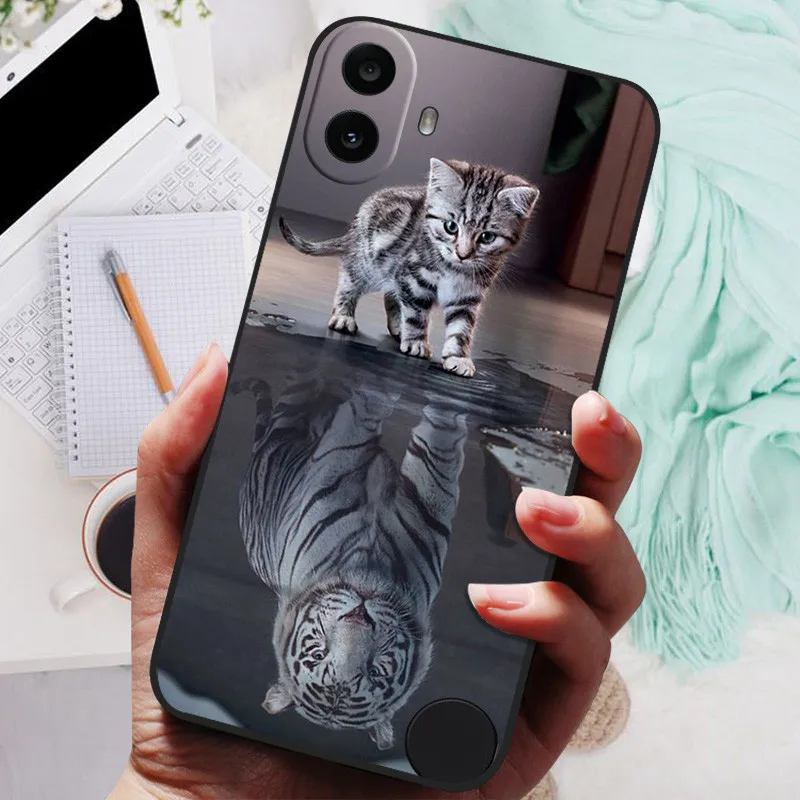 Animal Painted Soft TPU Silicone Protective Phone Case