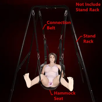 Sex Swing Hammock for Couples Adult Game Sex Furniture Strong Load-Bearing Swing Chair Sling Bed Adult Supplies Sex Shop 18+ 6