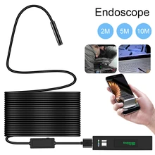

WiFi Endoscope Camera 1200P Hard Cable 8mm 8 LEDs Android IOS Control Inspection Waterproof Mini Camera For Cars Fishing