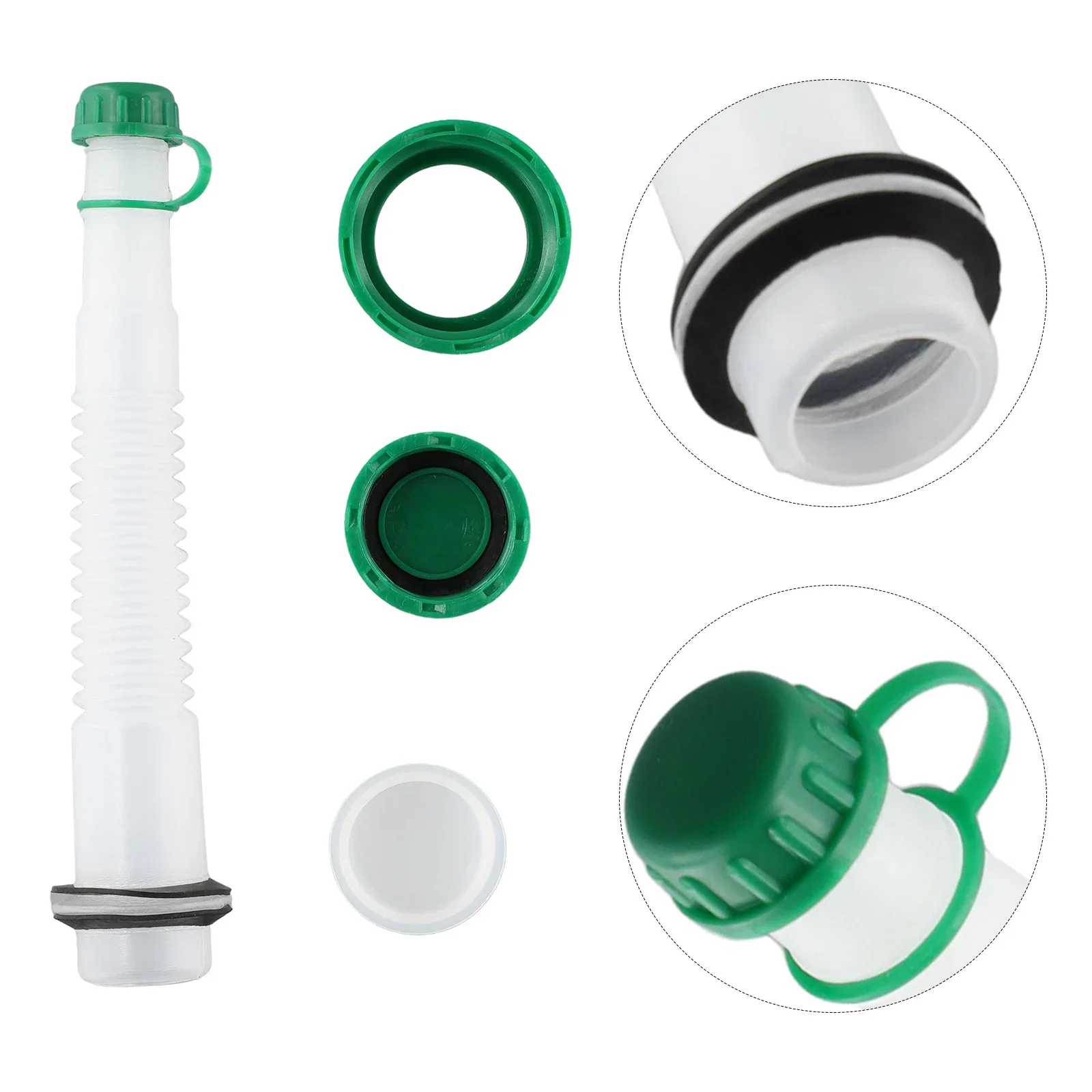 

With Cap Fuel Spout Kit Replacement Spout Stopper Accessories For Gott For Jerry For Rubbermaid Fuel Mix Lawn Mower