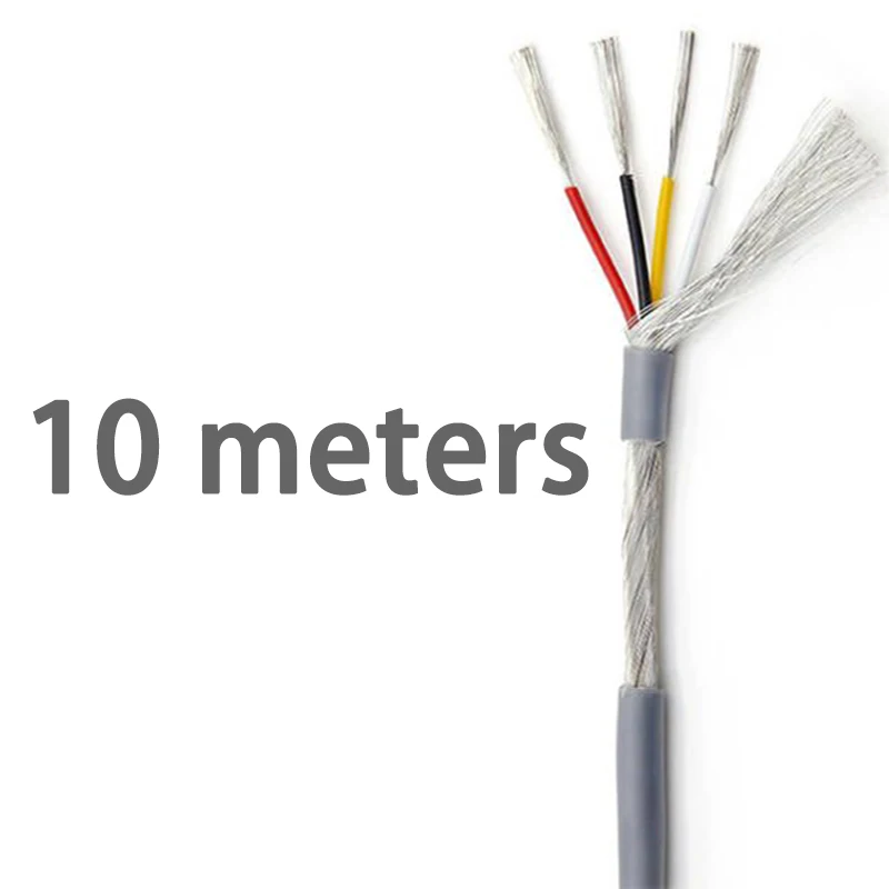 High-Quality Shielded Audio Signal Cable, Multiple AWG Options, PVC-Covered Copper with Multi-Core Configuration
