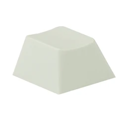 Cherry Profile Blank Thick PBT Alphanumeric Custom Keycaps Set - 20 Pieces - 20pcs R4 1u (Cherry Light Gray)