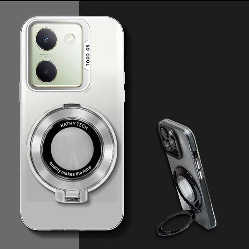Matte Holder Ring Phone Case with Enhanced Grip and Protection