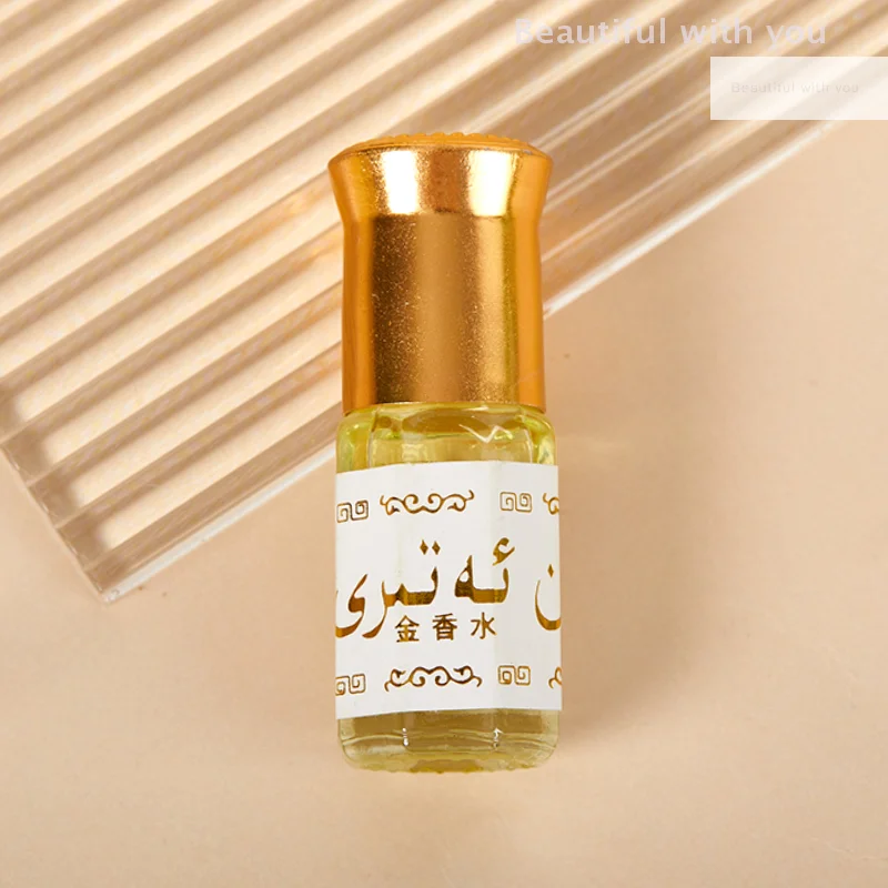 3ML Saudi Essential Oil Perfume Floral Notes Lasting Fragrance For Women Flower Flavor Perfume Essence Oil Body Deodorization