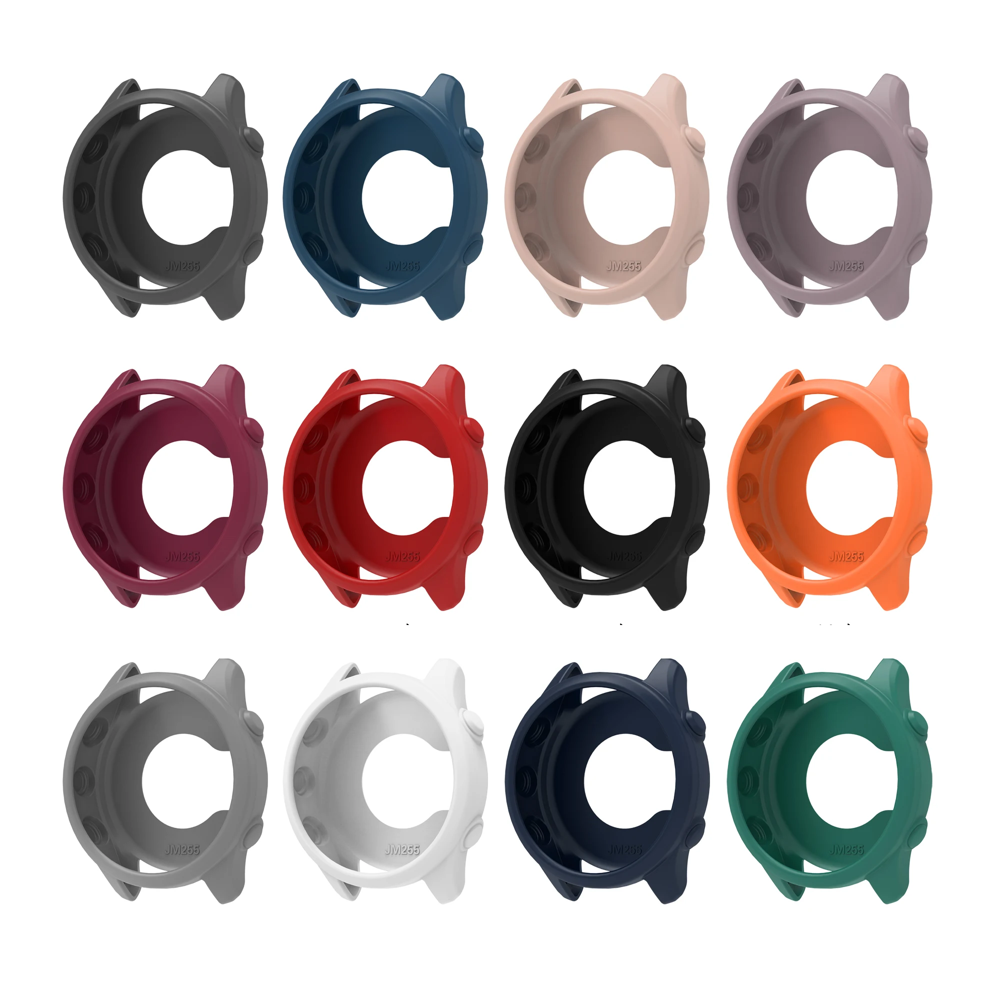 Silicone Sport Watchband and Case Set