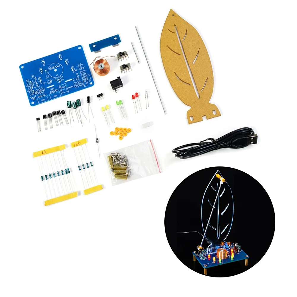 Doe-het-zelf magnetische levitatiekit, experiment, soldeerproject