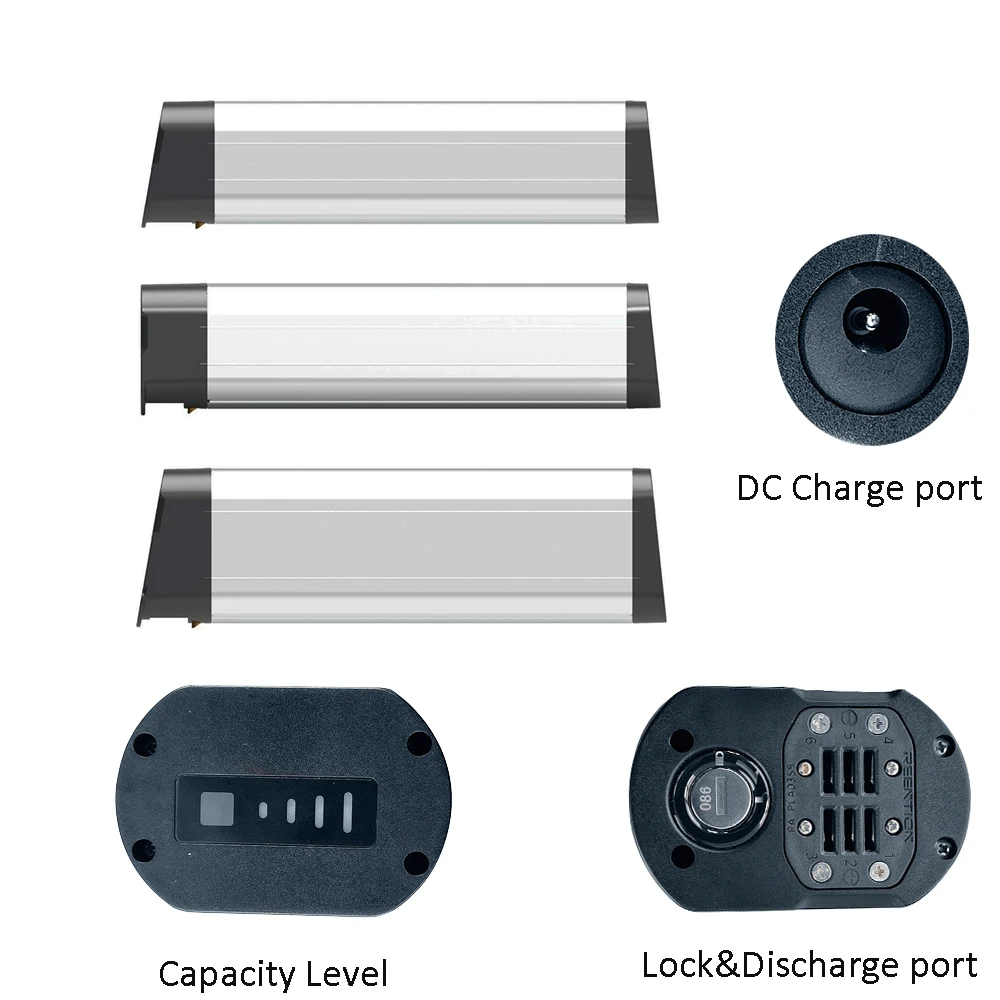 

Foldable Electric Bike Lithium Battery 36V 10.4Ah 48V 12.8Ah 13Ah 14Ah 500WH Replace Upgrade HIMO Z16 Z20 ZB20 20''Folding Ebike