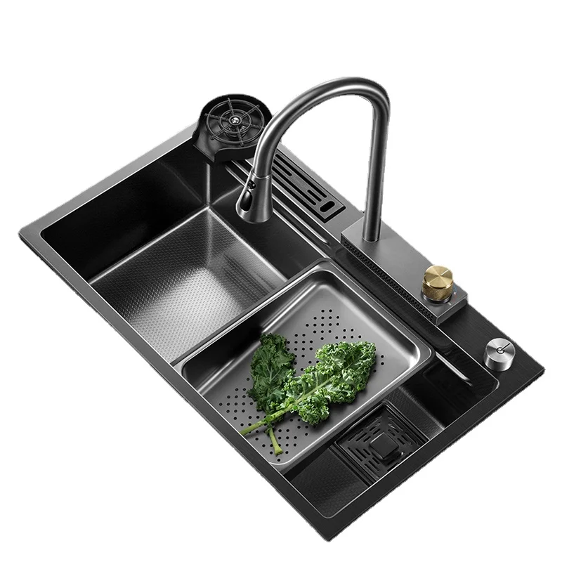 Sink for kitchen topzero Hypnos hp860.500.15 (possibility of installation  by either side; drains on the wing; complemented by a sink) - AliExpress