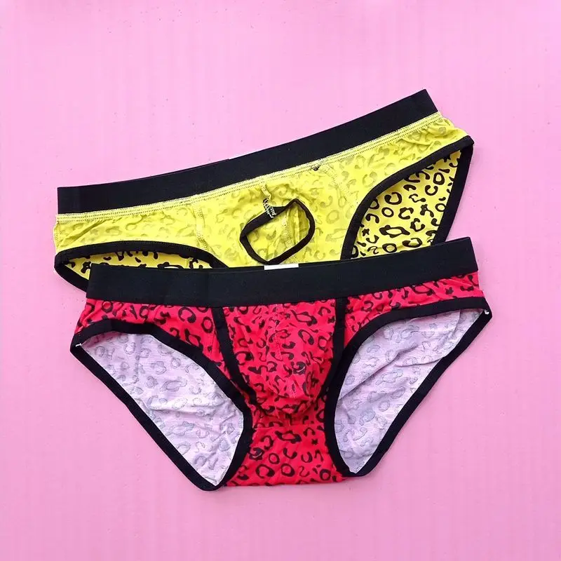 Sexy Panties Men's High-End Sports Stretch Men's Sexy Underwear Low Waist Cotton  U Pouch Briefs Stretch Tight Bulge Boxershorts