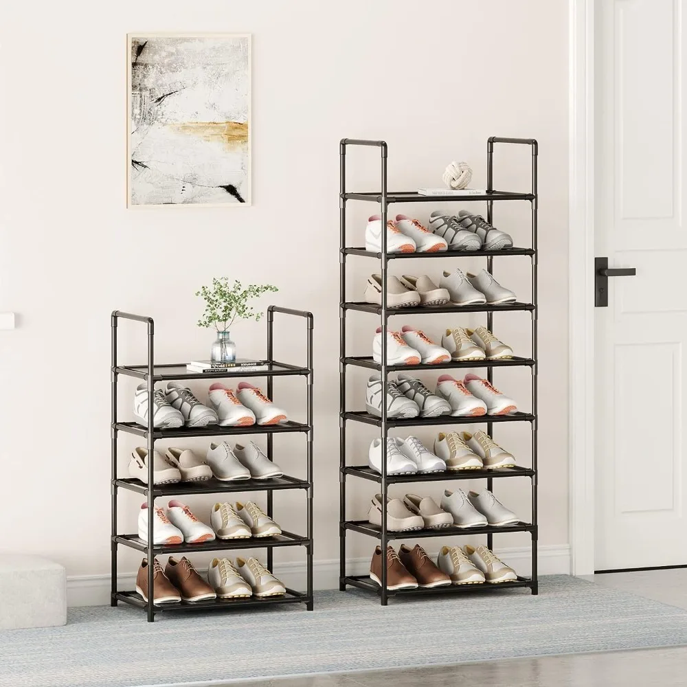 10-Tier-Standing-Shoe-Rack-Easy-To-Install-Shoes-Shelf-Large-Capacity ...