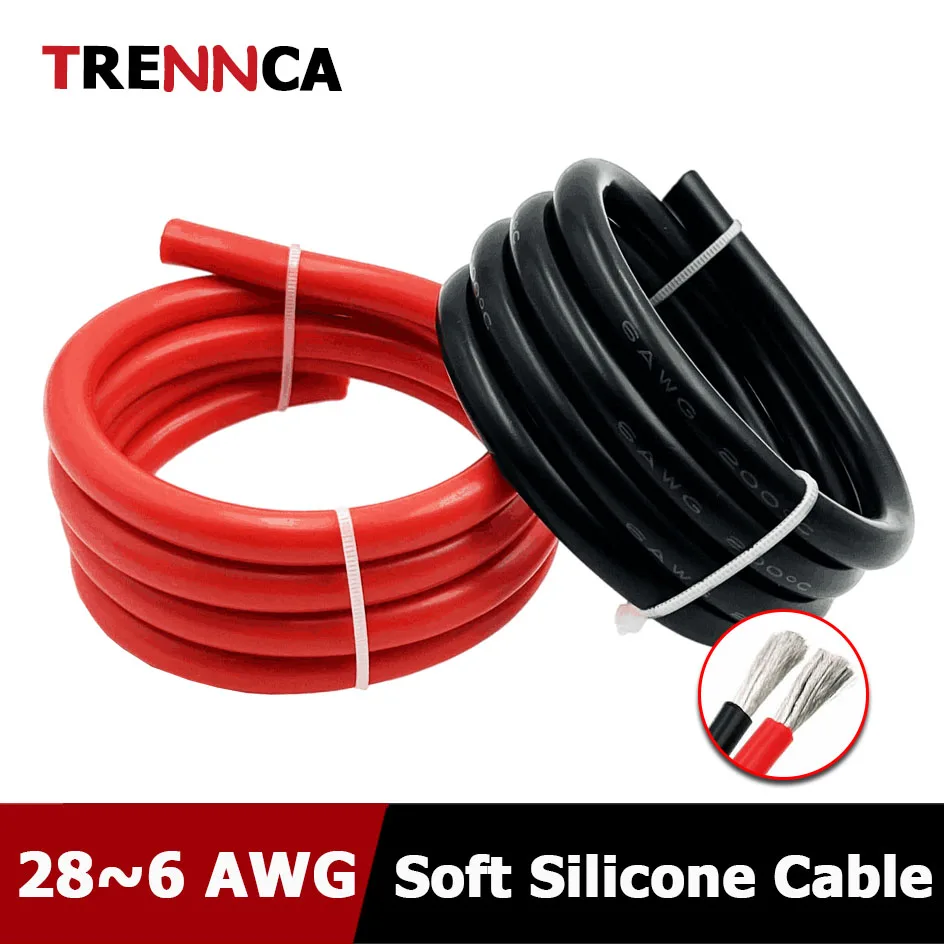 Car Battery Ignition Wire Clamp Wire Lithium Battery Ultra Soft And