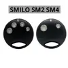 SMILO SM2 SM4 433MHz Rolling Code Garage Door Controls Remote Control Gate Commands Keychain 1