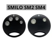 SMILO SM2 SM4 433MHz Rolling Code Garage Door Controls Remote Control Gate Commands Keychain 1