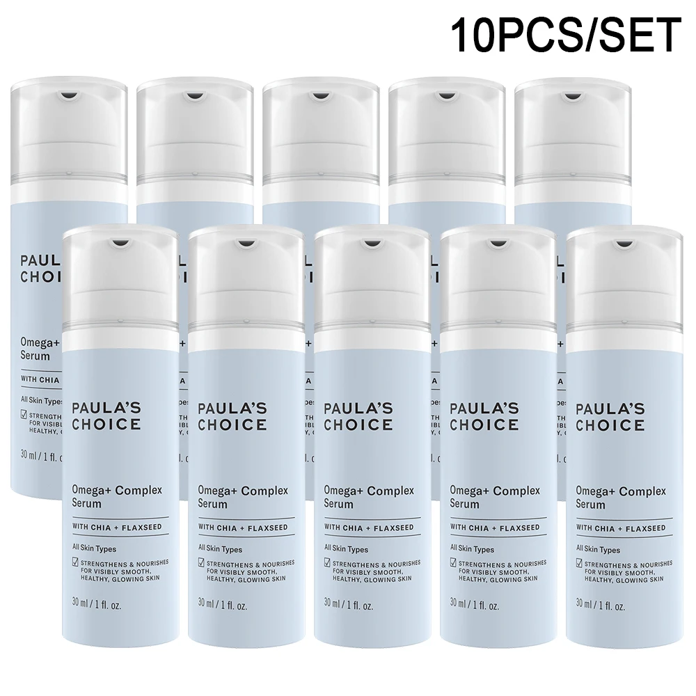 

10pcs Paula‘s Choice Skincare Omega Complex Serum WITH CHIA FLAXSEED For All Skin Types Strengthens Nourishes Glowing Skin 30ML