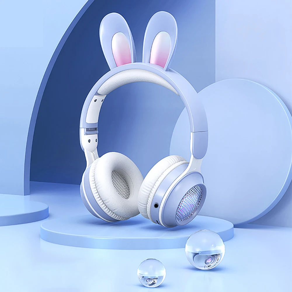 Auriculares Bluetooth para niños Crown multifunción inalámbricos y con  cable para niñas con micrófono para la escuela, estudio, viaje en casa