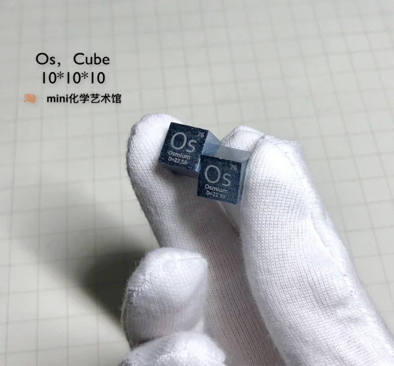 

Customized [pre-sale] 10mm high purity osmium target osmium cube Osmium block Os 9995