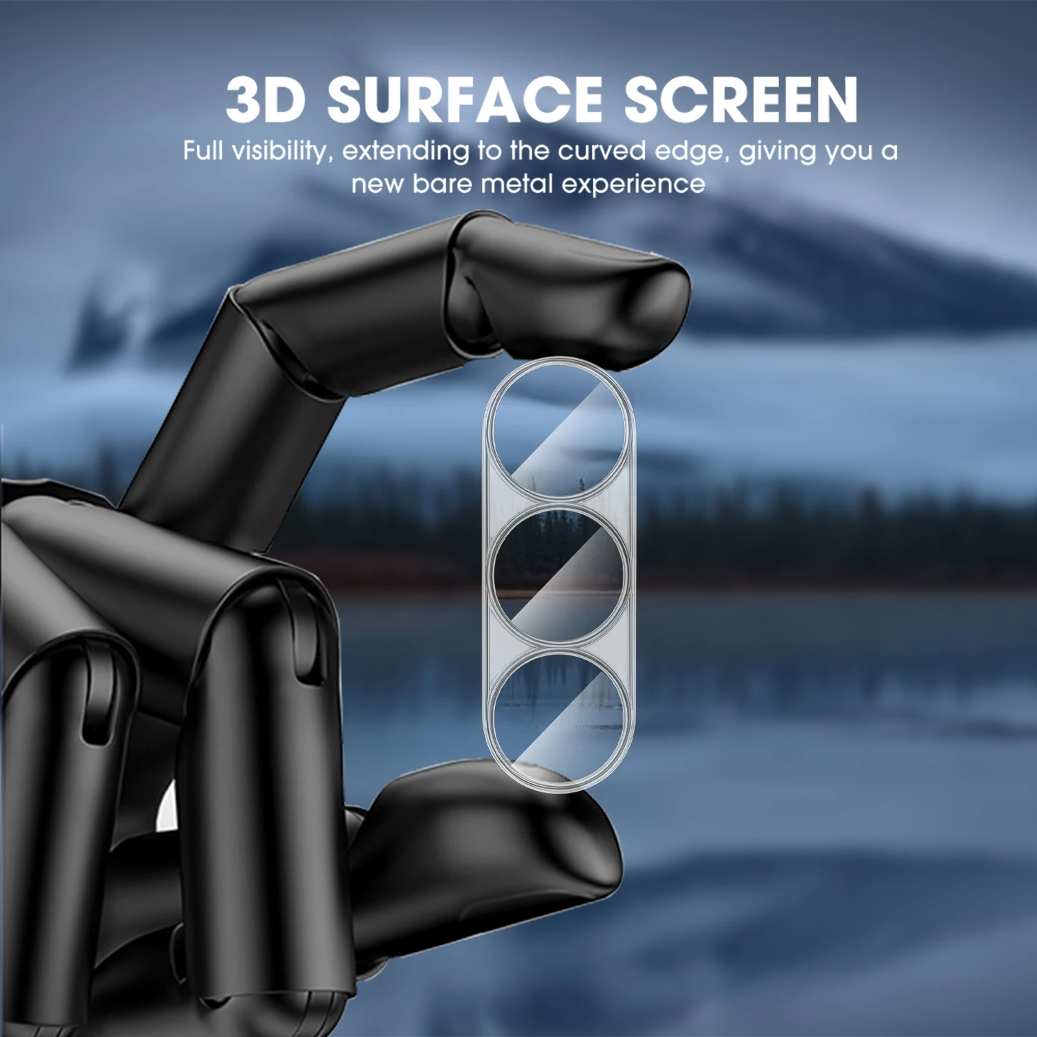 4-Pack Anti-Scratch Camera Lens Protective Tempered Glass