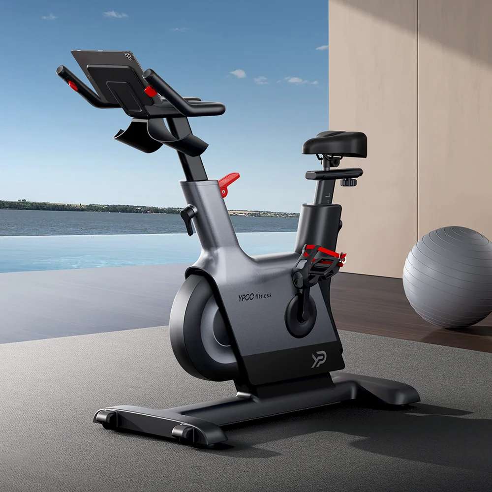 YPOO 6kg flywheel Two-way Magnetic Spinning Bike F2 home gym Spinning Bike Exercise Fitness Spin with YPOOFIT APP