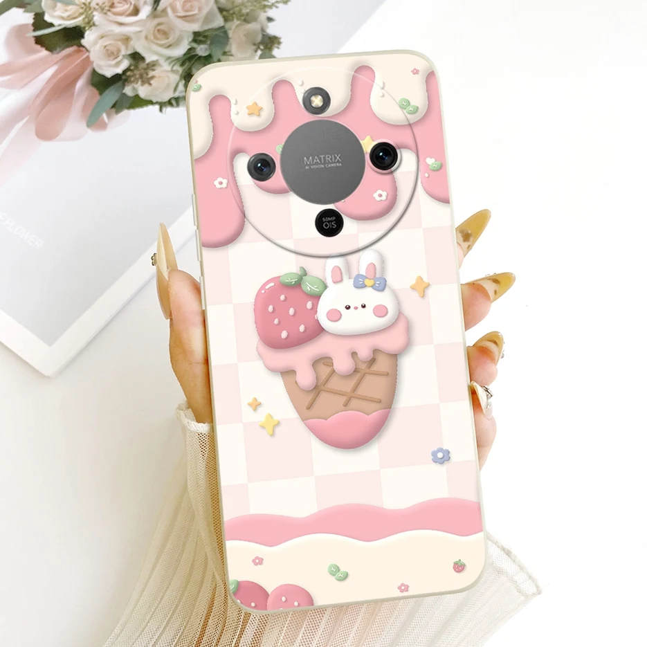 Cool Cat Painted Soft Silicone Case - Stylish Protection