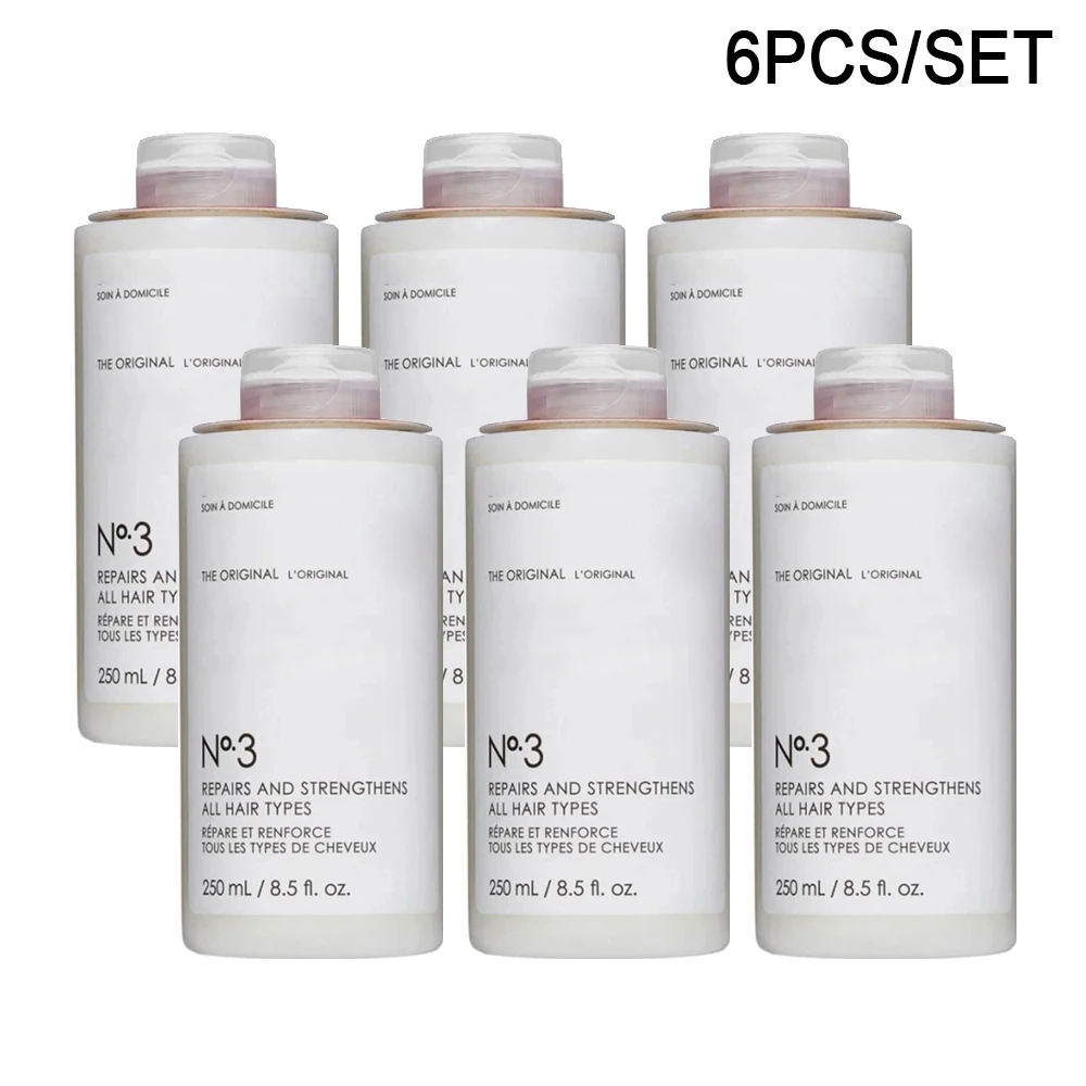 

6PCS N 3 /4 / 5 Repair Hair Structure Smoothing Moisturizing Damaged Frizz Hair Healthy Care 250ML Hair Mask For All Hair Types