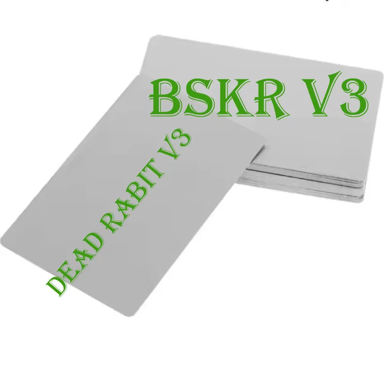 명함 블랭크 레이저 각인 카드, 특수 로고 인쇄, 사이렌 v4 ARBITER v2 bskr v3 맞춤형 사무용품