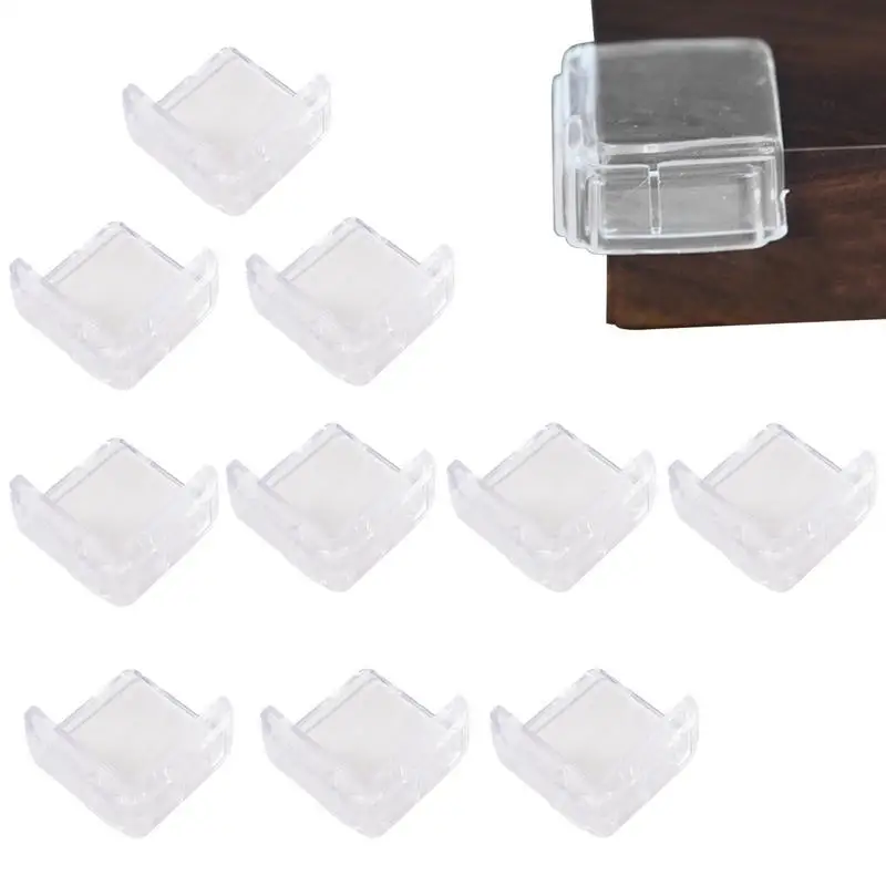 

Corner Guards 10 Pack Corner Protector Clear Table Corner Guards Table Protectors For Furniture Guards Proof Corners And Edges
