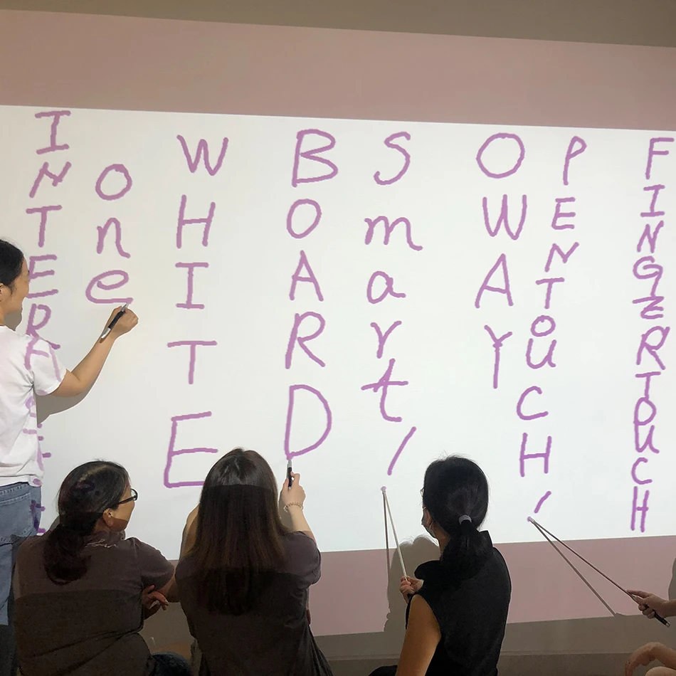 Low Price Mutil Touch Interactive Whiteboard for Education, Meeting, Training High Resulotion Fridge Magnetic Whiteboard