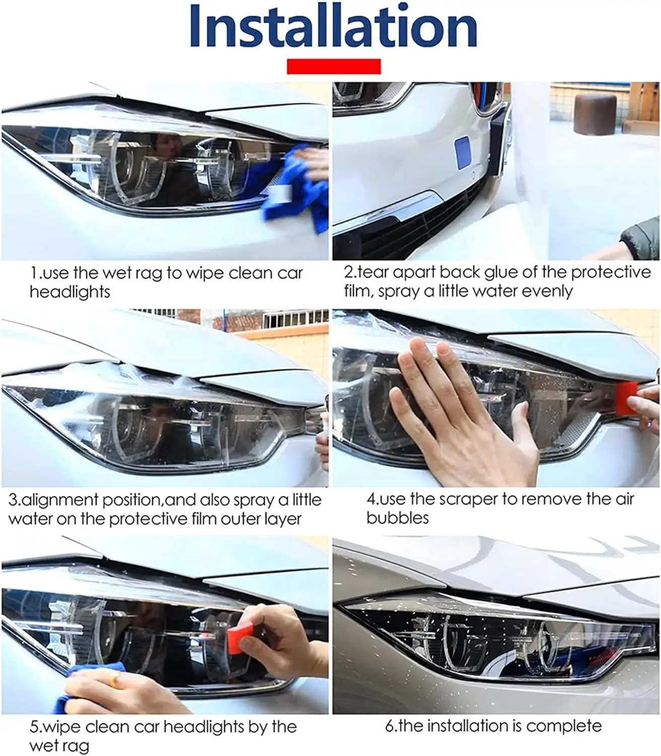 FORD ESCAPE 2013-2016 �ڵ��� �ܺ� ������Ʈ ��ũ��ġ ���� PPF ������ ��ȣ �ʸ� ���� �ʸ�, �ڵ��� ��ƼĿ �׼�����