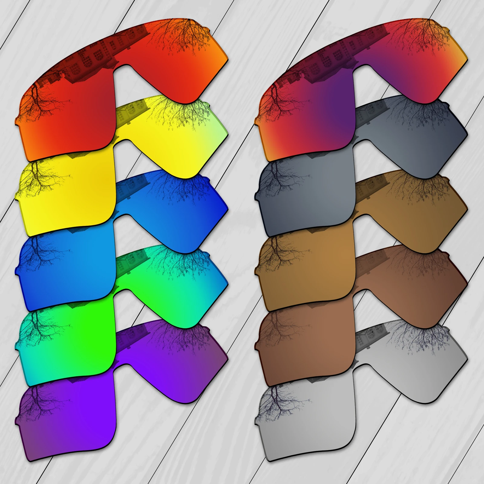 Lenti Di Ricambio Potenziate Polarizzate E.O.S Per Occhiali Da Sole Oakley Sutro Lite Sweep Oo9465-Scelta Multipla