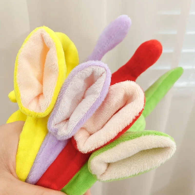 Cute Cartoon Sponge Baby Headband Hair Tie