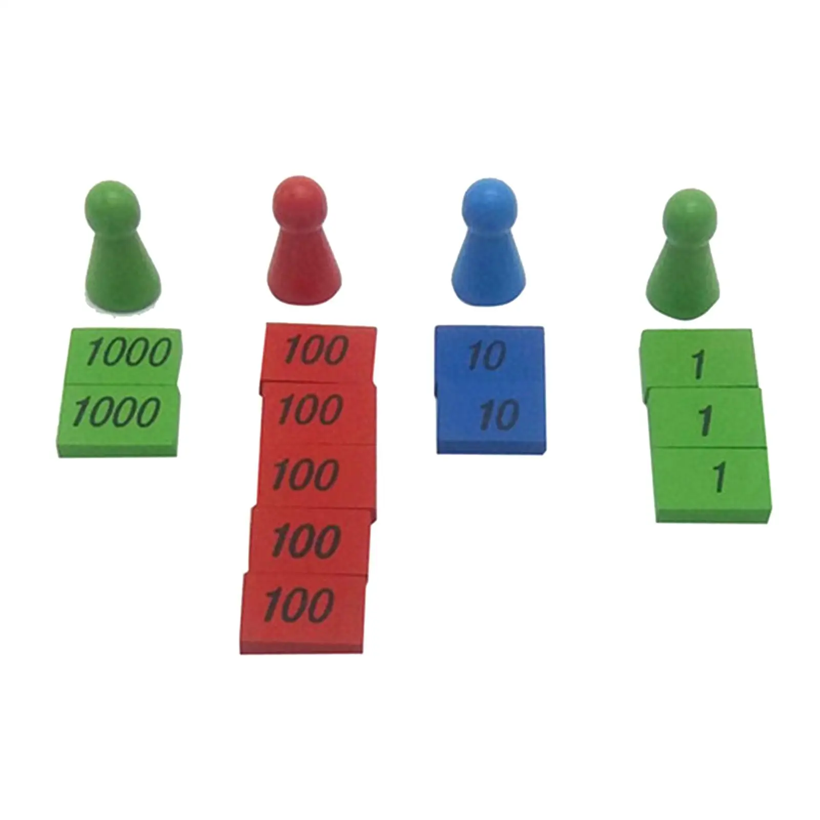 Educational Toys Professional Montessori Stamp Game Maths Teaching Aids Counting 112x