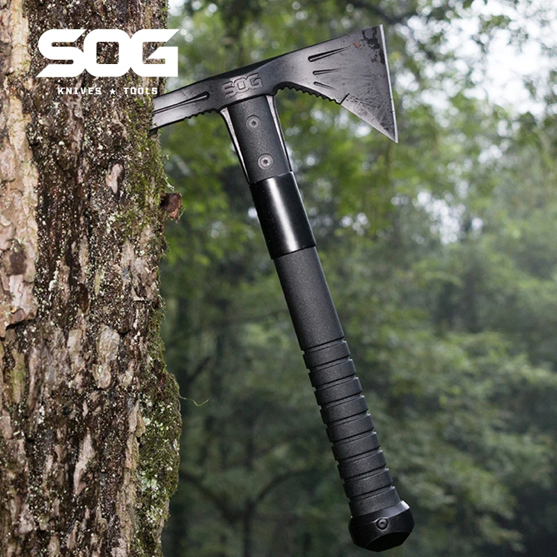 

SOG VOODOO HAWK MINI Throwing Tomahawk Military Outdoor Gear Survival Tourist Camping Firewood AX Multitool Hand Tools-F183N-CP