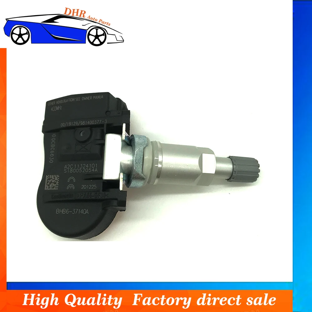 4 pces bhb637140a bhb637140 433mhz sensor de pressão dos pneus tpms ...