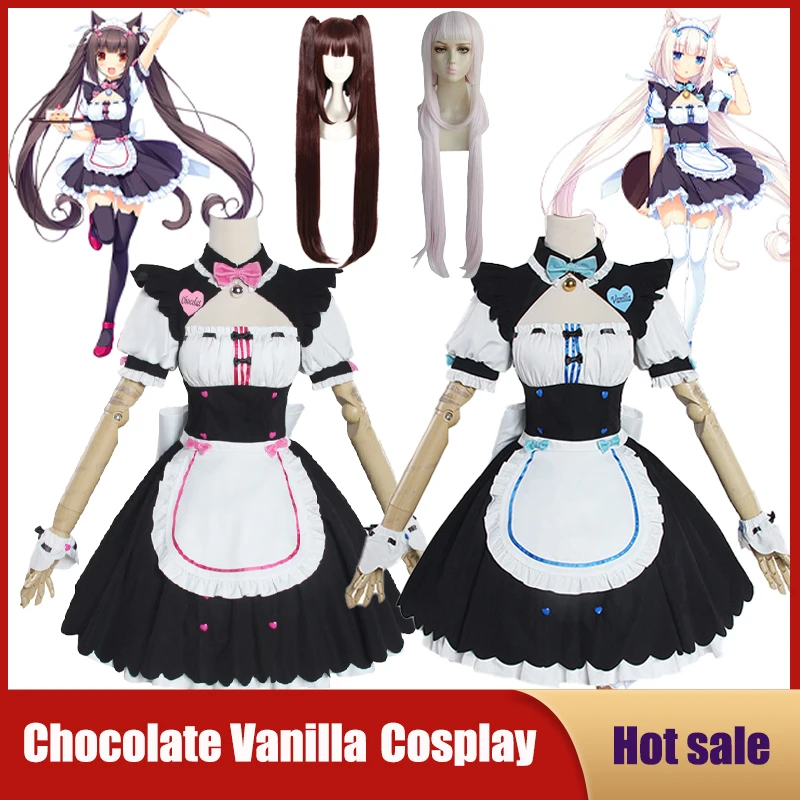 Anime NEKOPARA Chocolate Vanilla Cosplay Costume Cute Cat Neko