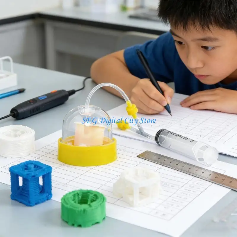 U75B 어린이 물리학 실험 진공 음향을 위한 안전한 플라스틱 교육 도구