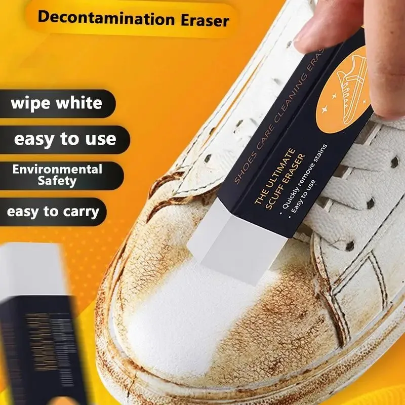 Sneakers Care Tools Stain Cleaner Cleaning Eraser for Suede Nubuck Leather Boot Clean Rubber Eraser Wipe Rubbing Tools 3